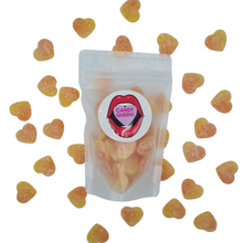 Load image into Gallery viewer, Sour Peach Hearts -150g
